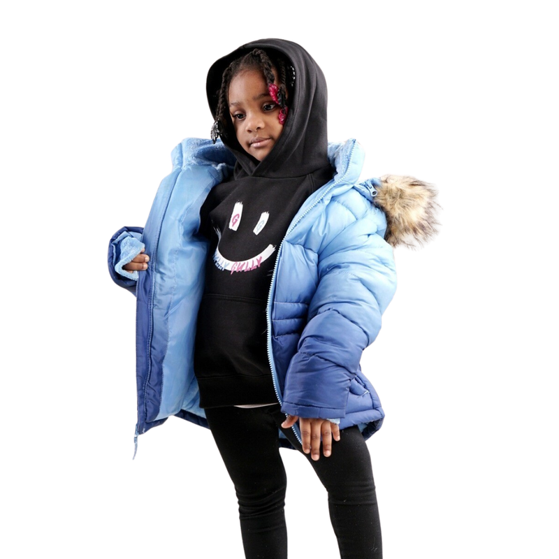 Gully Gully Smiley Kids eco hoodie