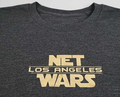 Gold Net Net Wars Performance Tee Mens Basketball T Shirt