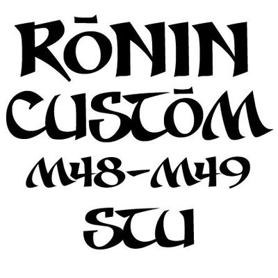 Ronin Mini kick Boards M48 & M49 for Stu