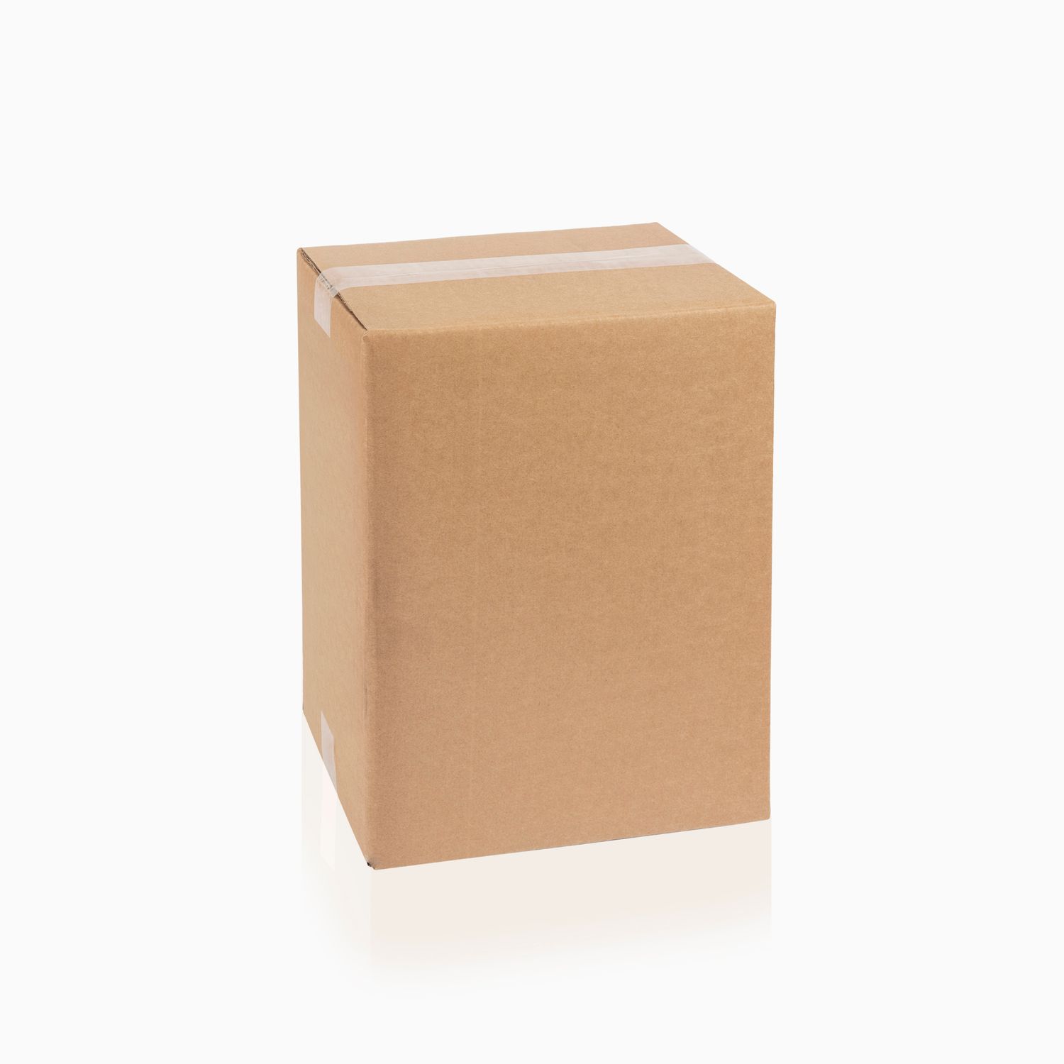 Scatola da 6 bottiglie bordolese 750 cl con alveare doppia onda BC avana 24,5x16,5x31,5 cm