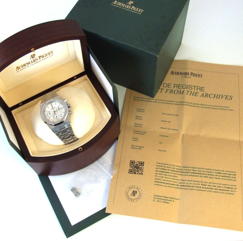 Audemars Piguet Royal Oak Chronograph "Kasparow" 25860ST