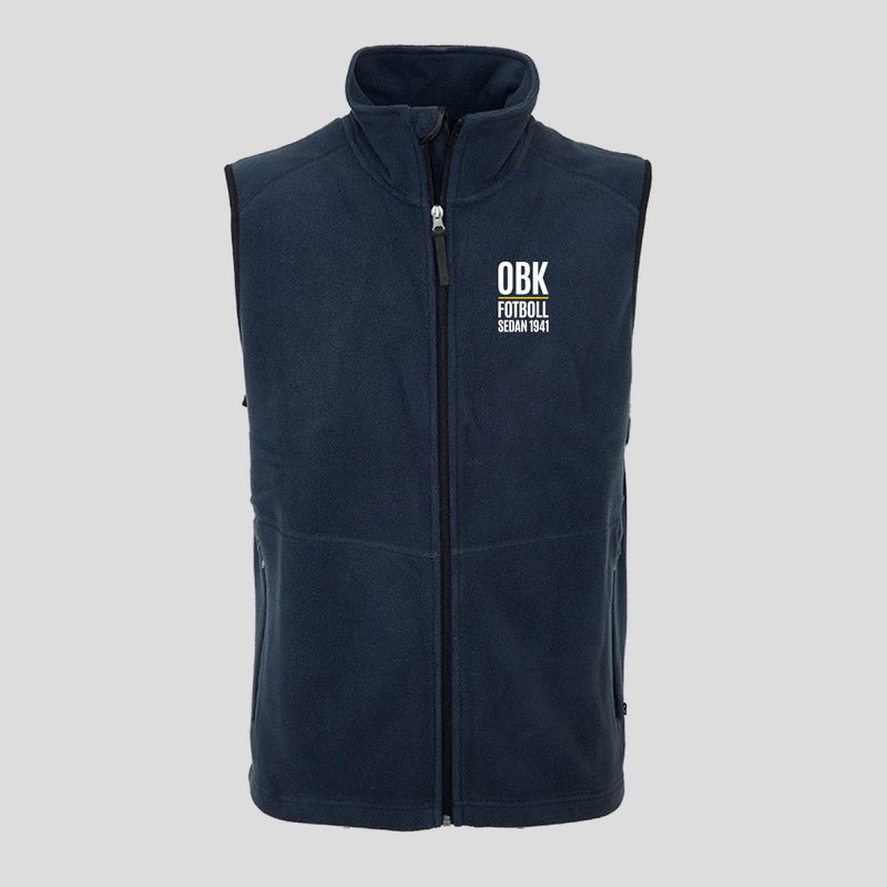 LIGHT FLEECE VEST - Navy - Herr