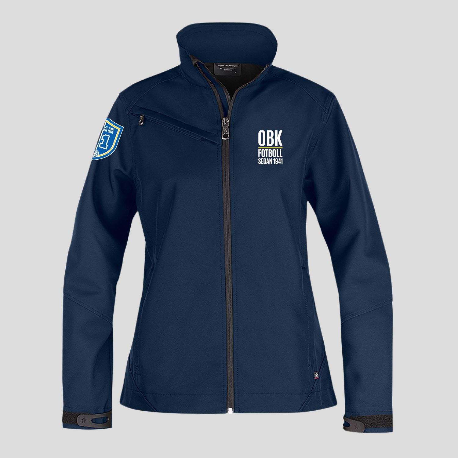 SOFTSHELL JACKET - Navy - Dam