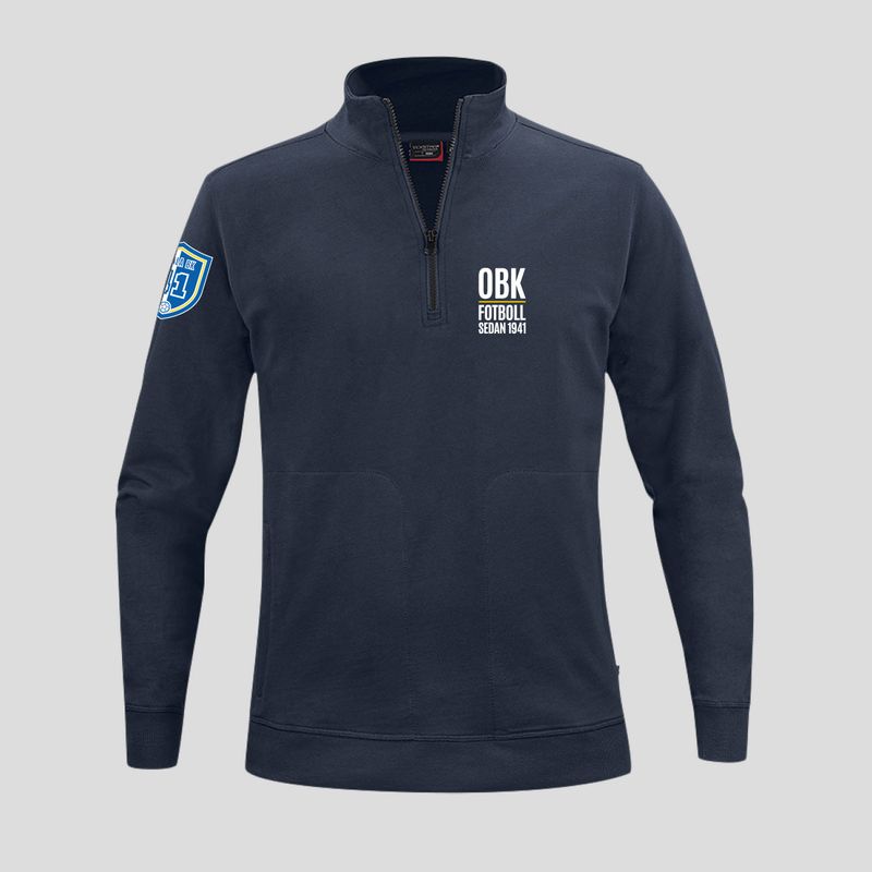 CREW HALF ZIP - Navy - Unisex