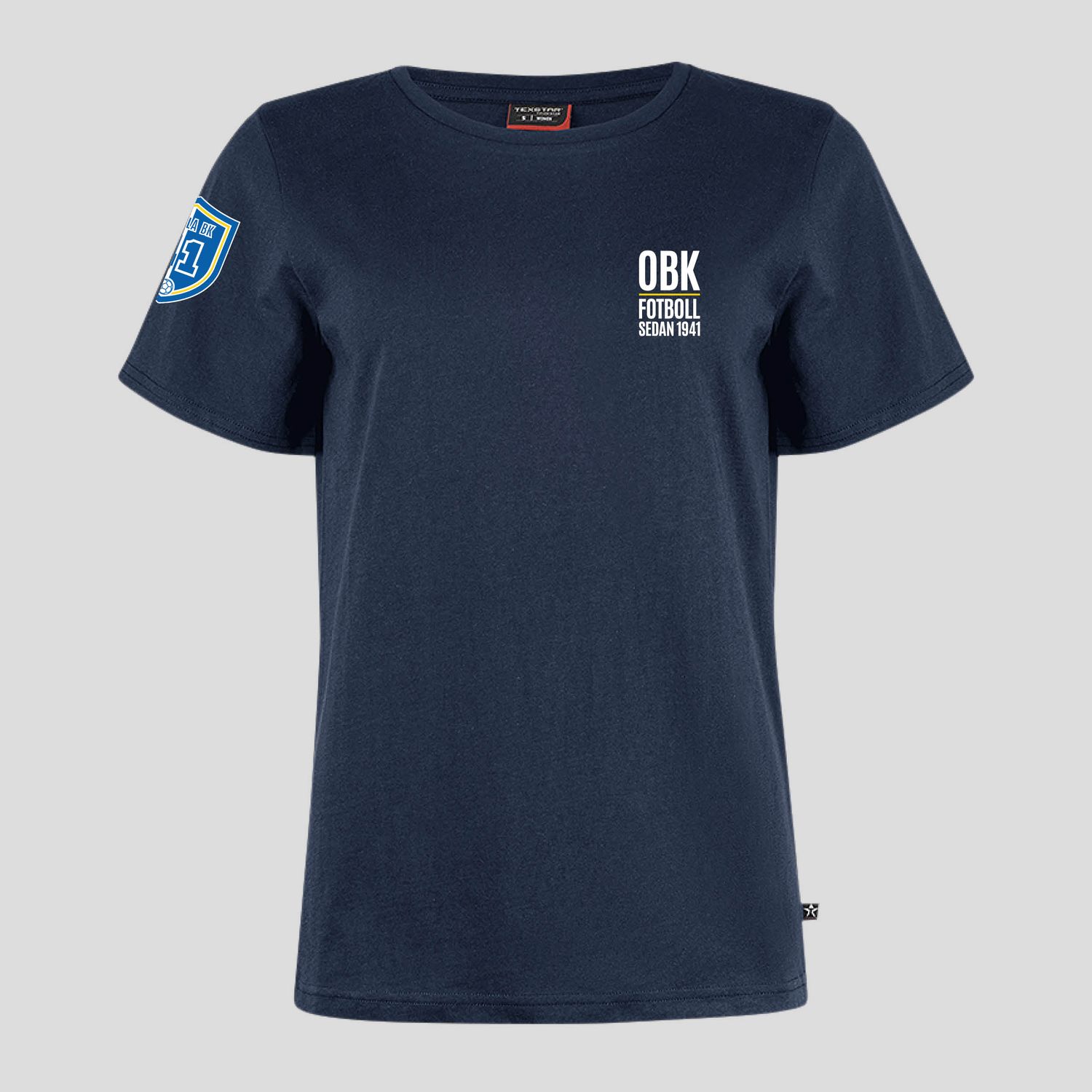 WOMENS CREW T-SHIRT - Navy - Dam