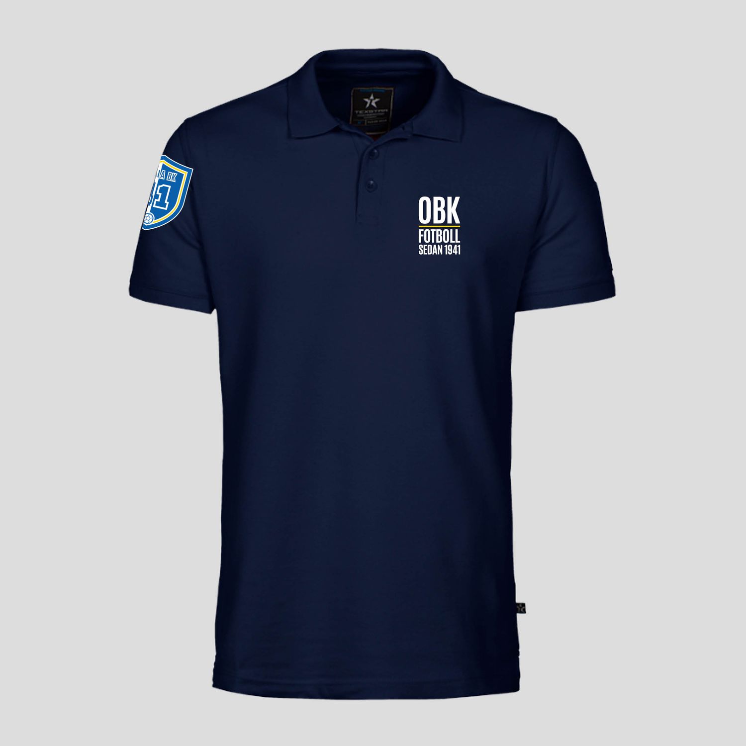 PIQUET SHIRT - Navy - Herr