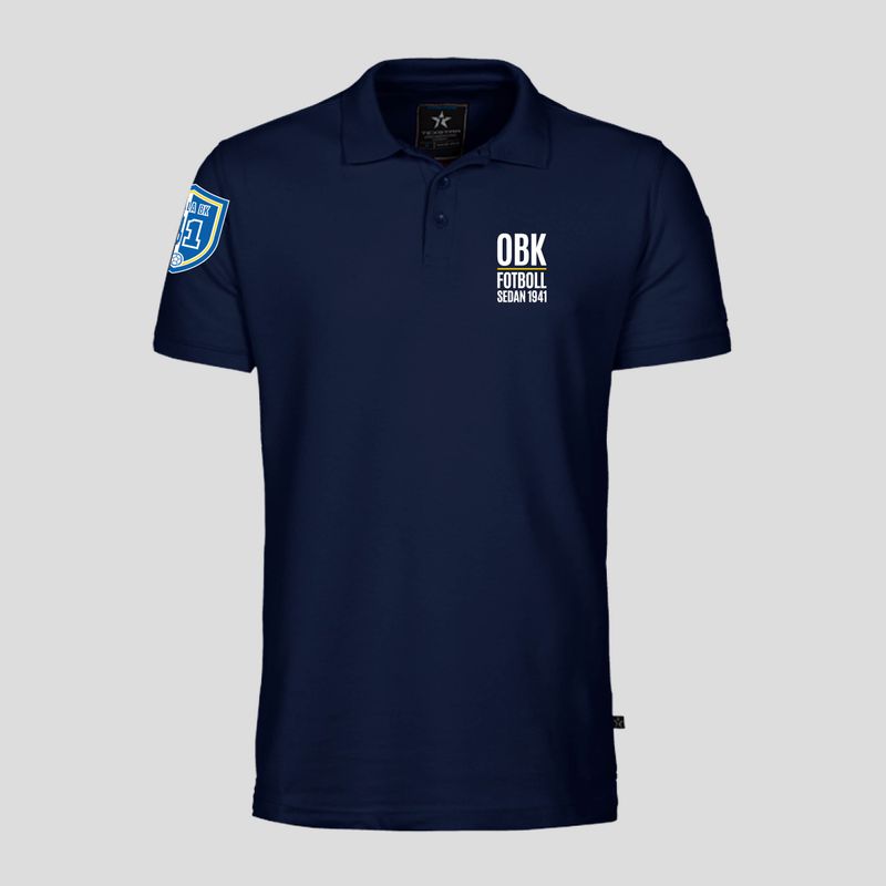 PIQUET SHIRT - Navy - Herr