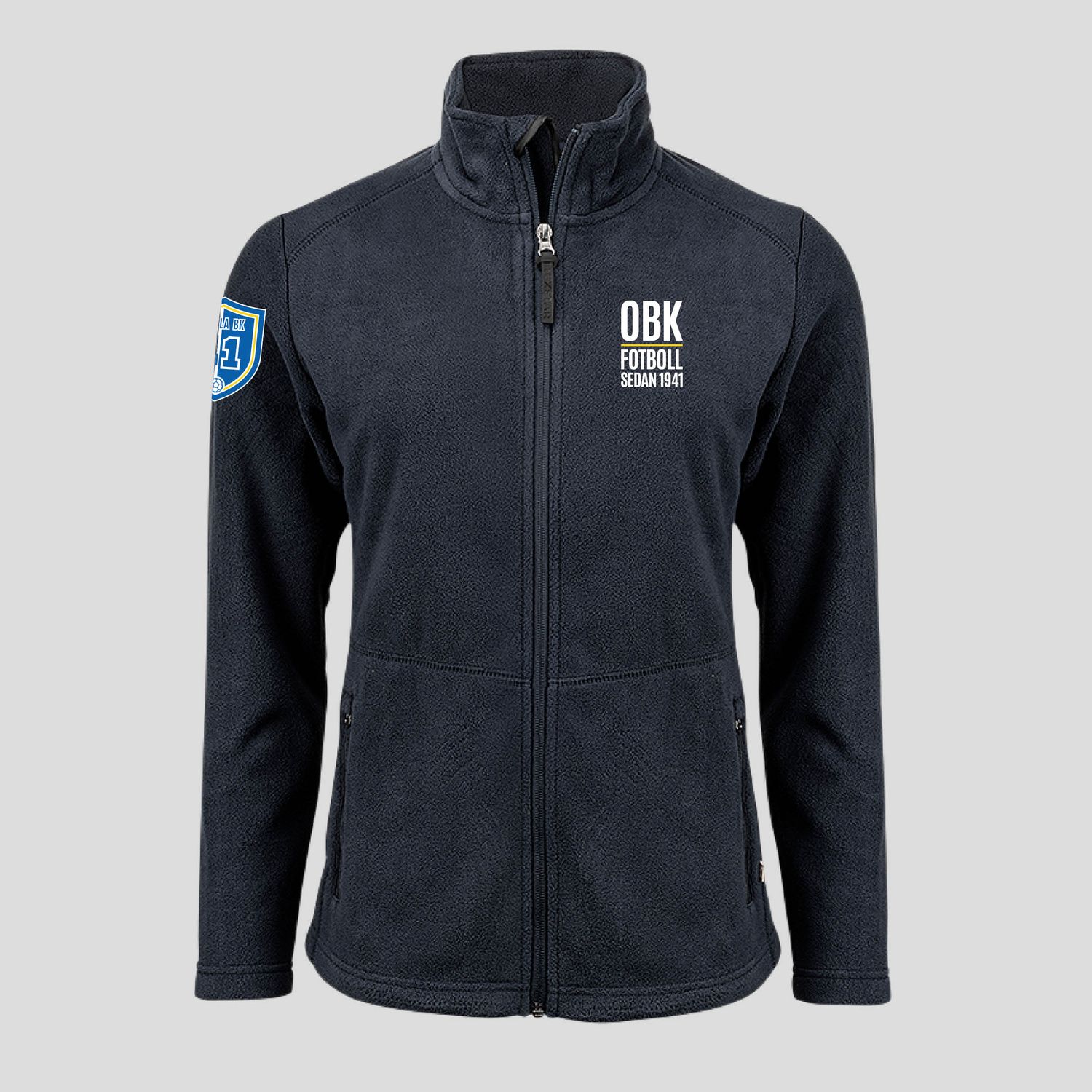LIGHT FLEECE JACKET - Navy - Dam