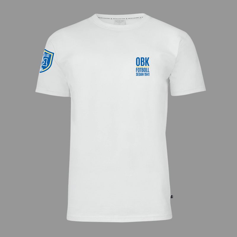 Stretch Crew T-Shirt - Vit - Herr