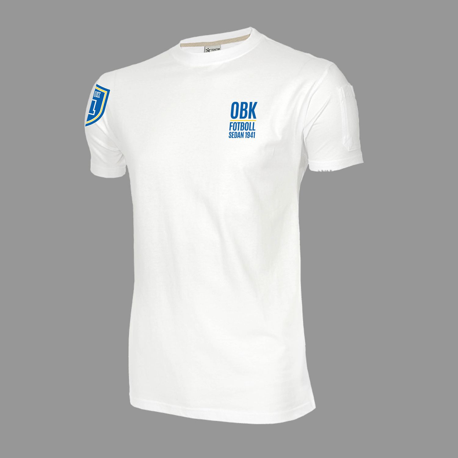 CREW T-SHIRT - Vit - Herr