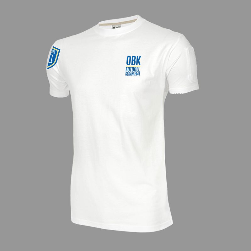 CREW T-SHIRT - Vit - Herr