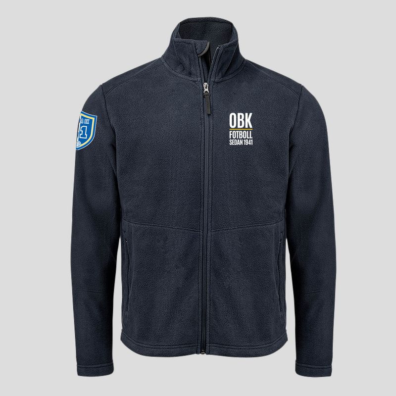 LIGHT FLEECE JACKET - Navy - Herr