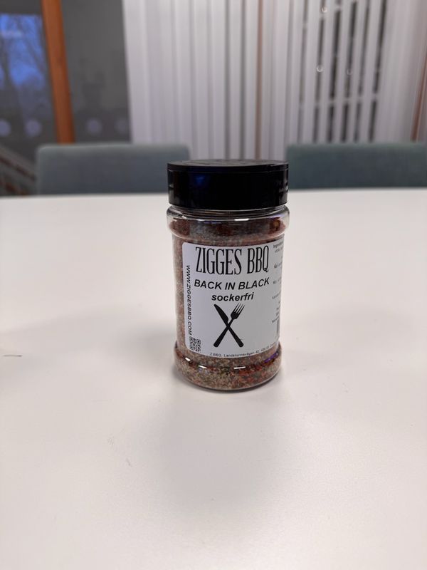 BACK IN BLACK SOCKERFRI 200 gr shaker