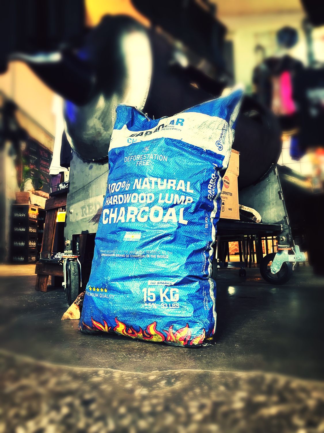 EXKLUSIVT PREMIUM GRILLKOL 15 KG