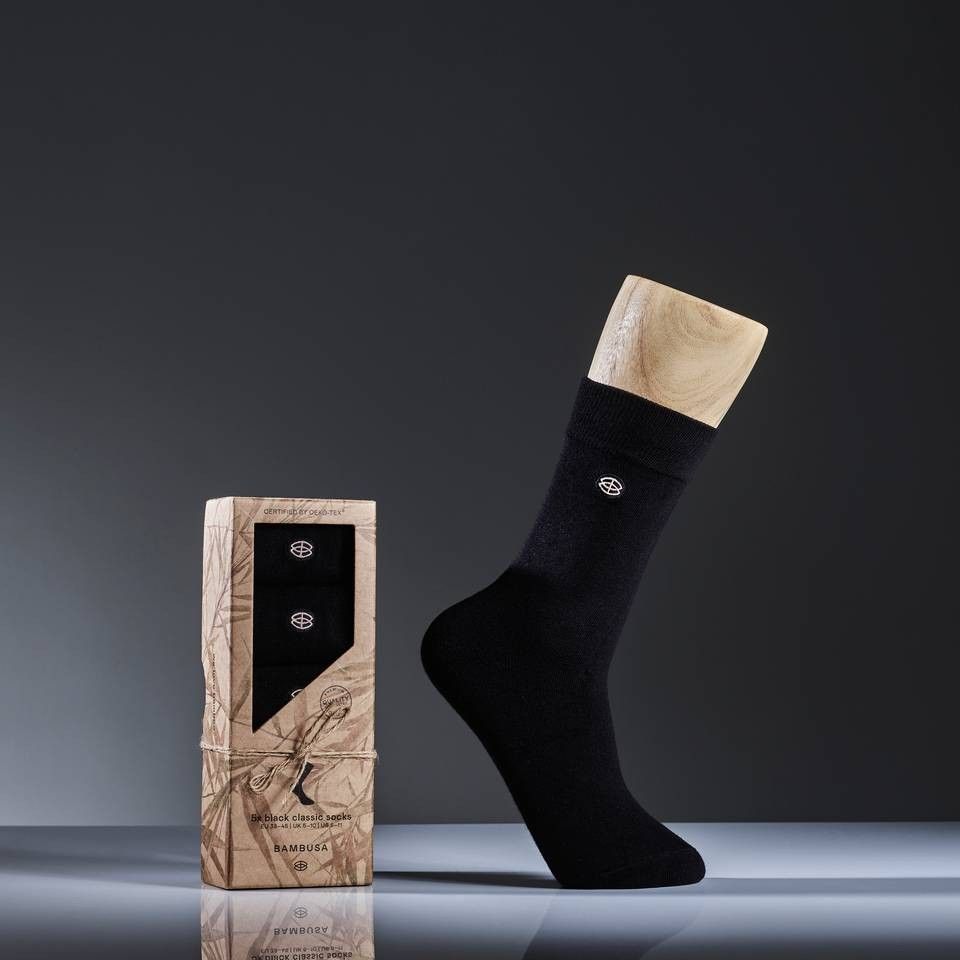 Klassiska Strumpor Vuxen 5-pack One Size (38-45)