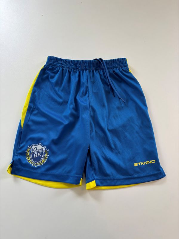 Stanno Focus Shorts m. OBK-logga. Royal/Yellow