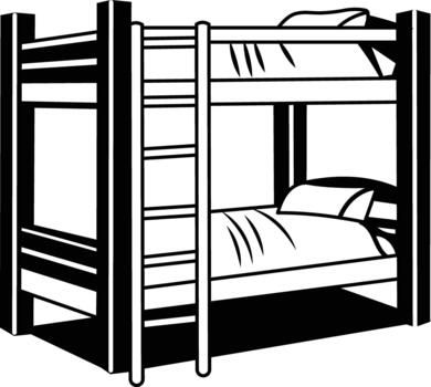 Wooden Bunk Bed