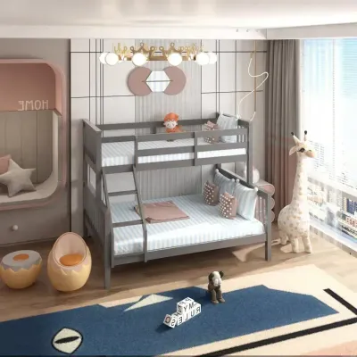 Trio Wooden Bunk Bed | Children Bedroom Furniture