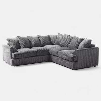 Manny Jumbo Cord 5 Seater Corner sofa