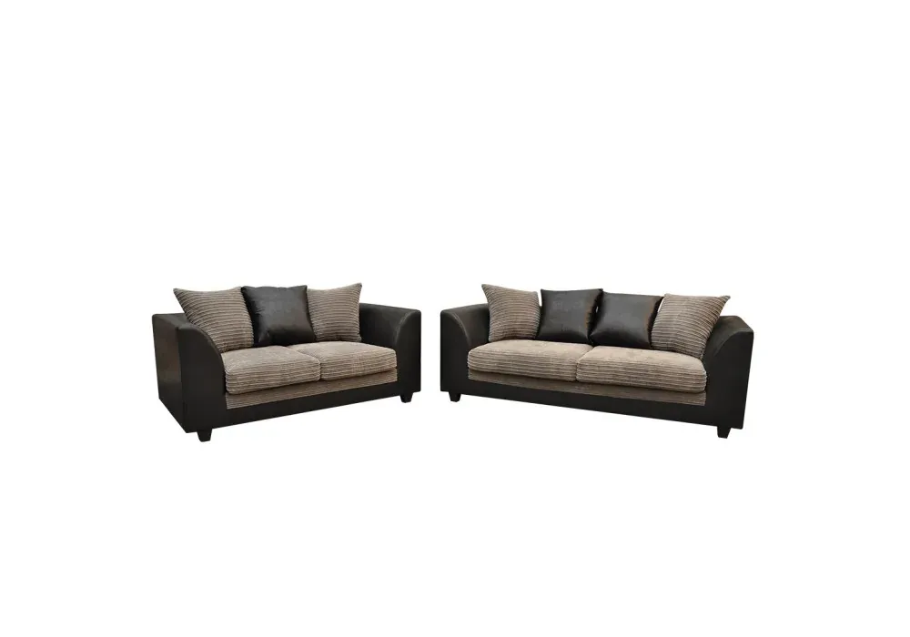 Danny Jumbo Cord 3+2 Seater Sofa Set