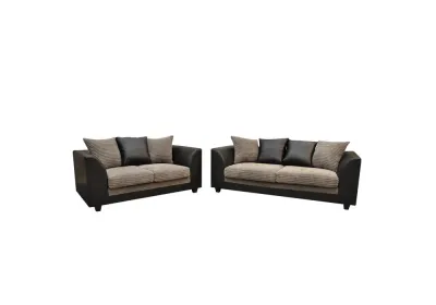 Bergamo Jumbo Cord 3+2 Seater Sofa Set