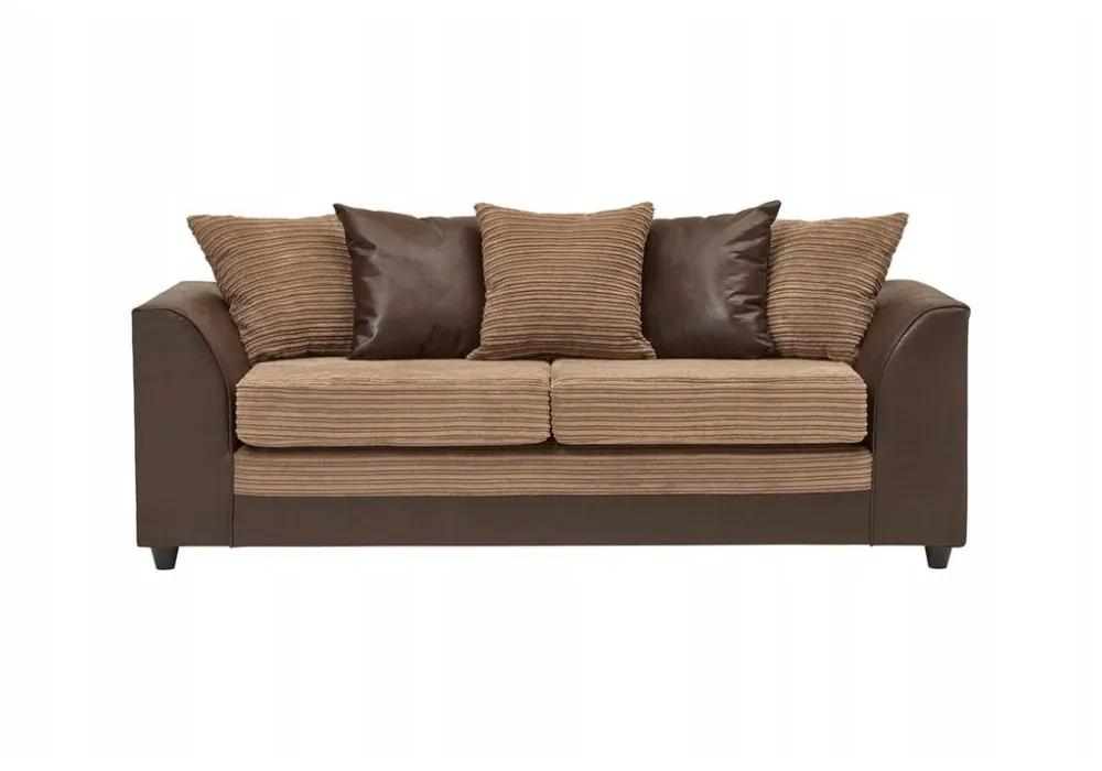 Danny Jumbo Cord 3 Seater Sofa