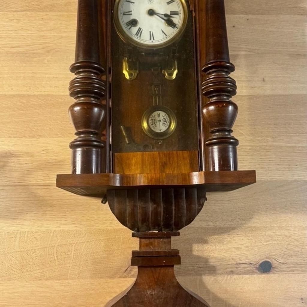 Antiquität / Pendel Uhr /Uhren /Junghans 1909
