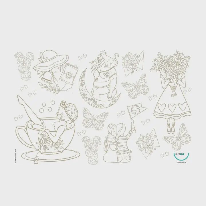 Dream - Coloring Placemat