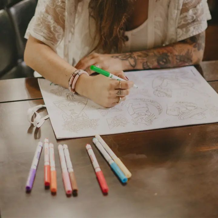 Dream - Coloring Placemat