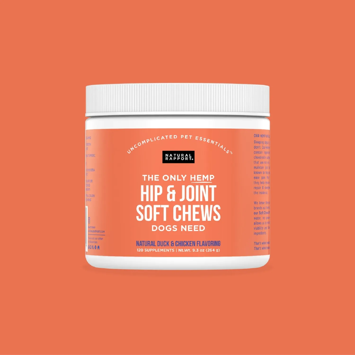 The Only Hemp Hip &amp; Joint Soft Chews Dogs Need