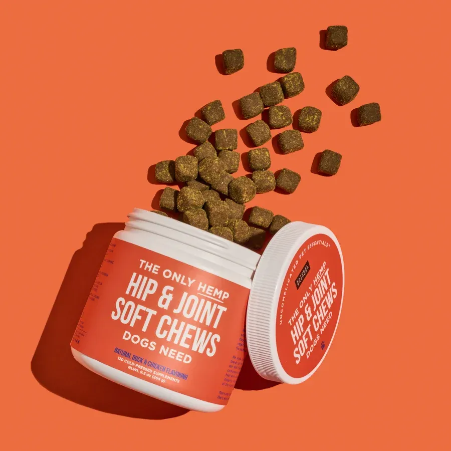 The Only Hemp Hip &amp; Joint Soft Chews Dogs Need