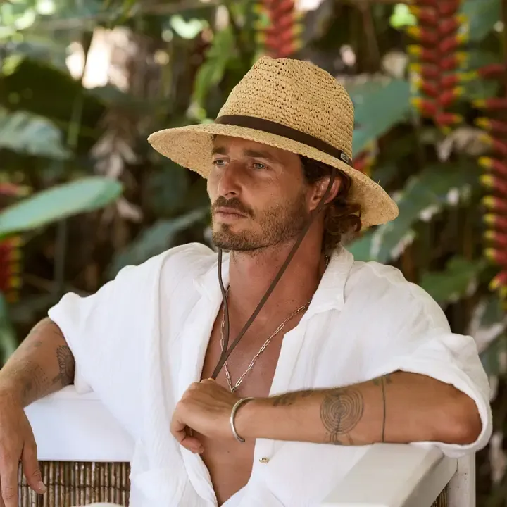 Boulder Beach Outdoor Raffia Hiking Hat