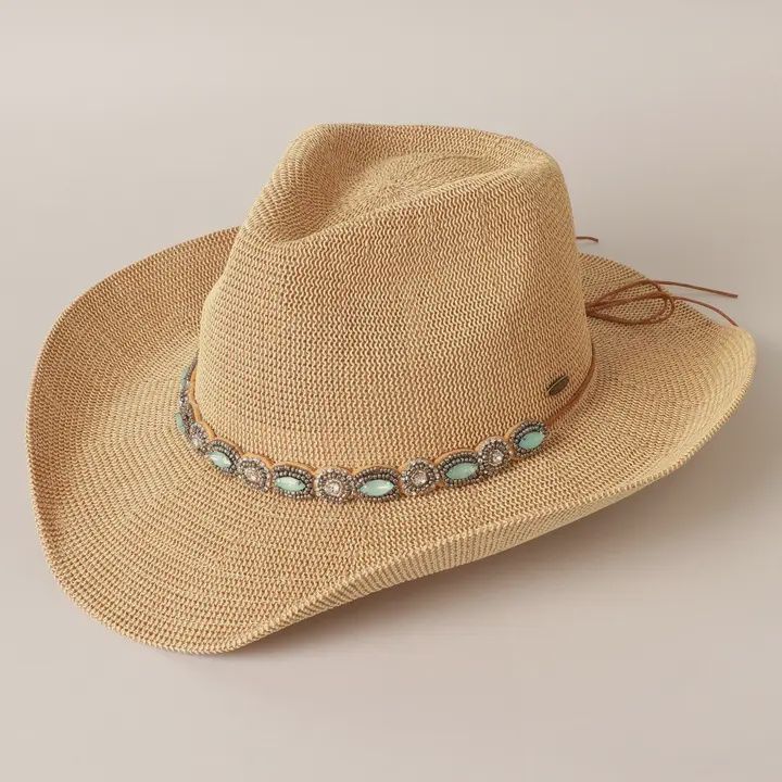 Durango Cowboy Hat w/ Jeweled Belt