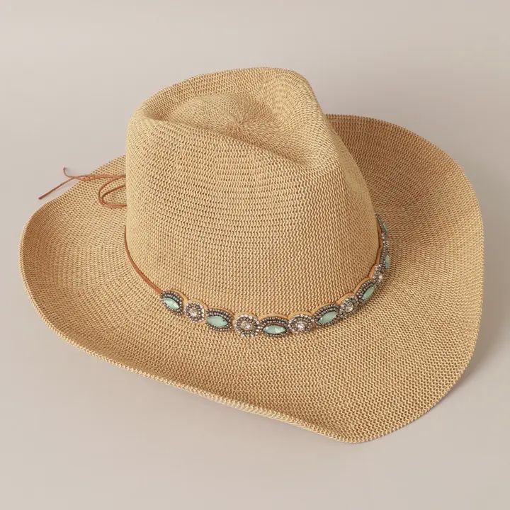 Durango Cowboy Hat w/ Jeweled Belt
