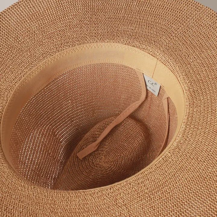 Multi-Colored Thread Panama Hat
