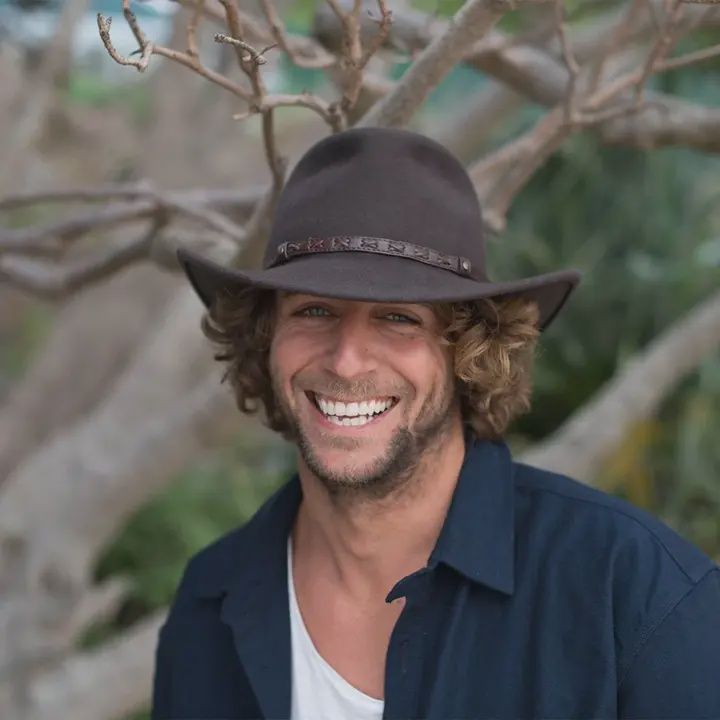 Crossroads Crushable Australian Hat