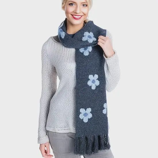 Womens Fringe Scarf