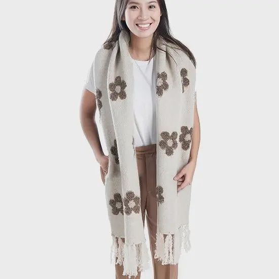 Womens Fringe Scarf