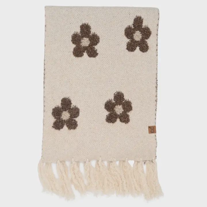 Womens Fringe Scarf