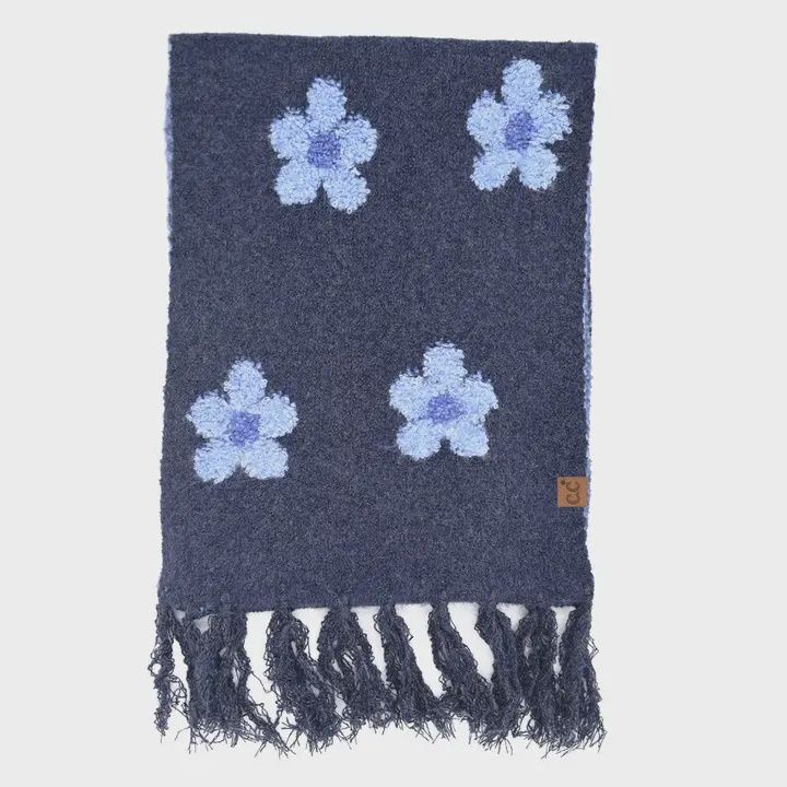 Womens Fringe Scarf