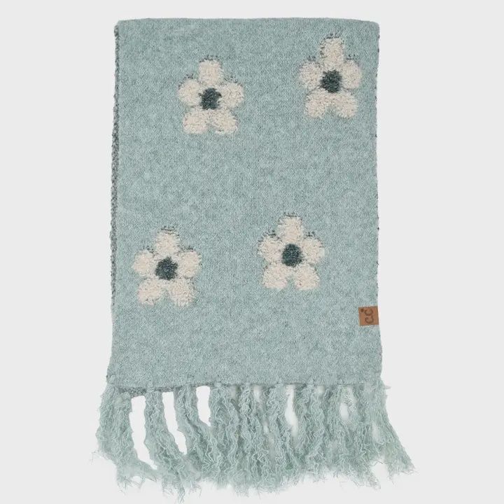 Womens Fringe Scarf
