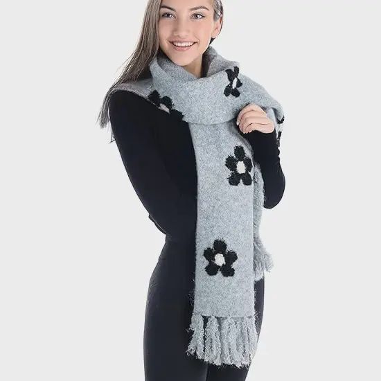 Womens Fringe Scarf