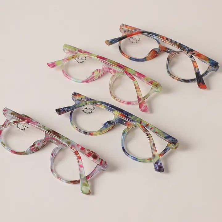 Tie Dye Color Framed Reading Glasses