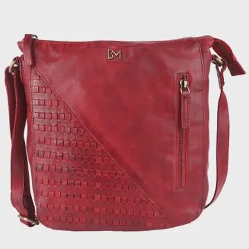 Handbag, Genuine Leather, Natalie