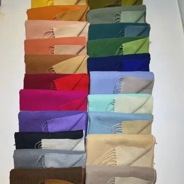 Colourful Womens Wool Scarf