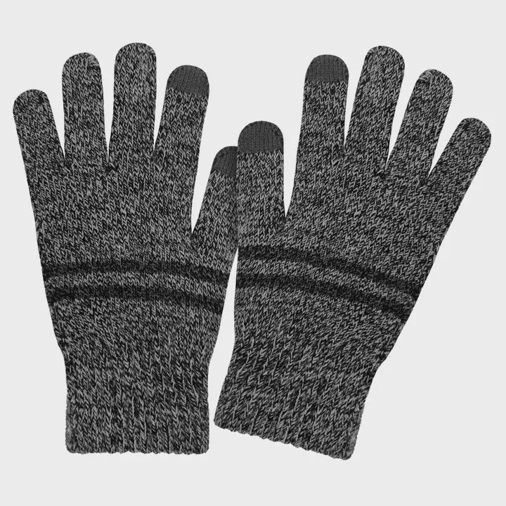 Mens Marled Touchscreen Glove
