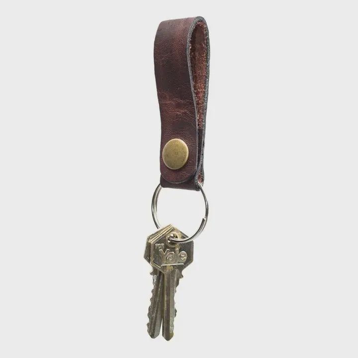 Leather Keychain Strap