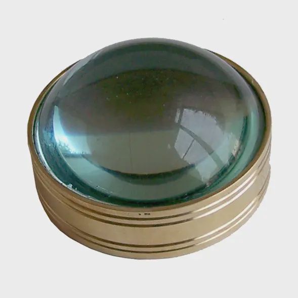 2-1/8" Brass Desk Magnifier