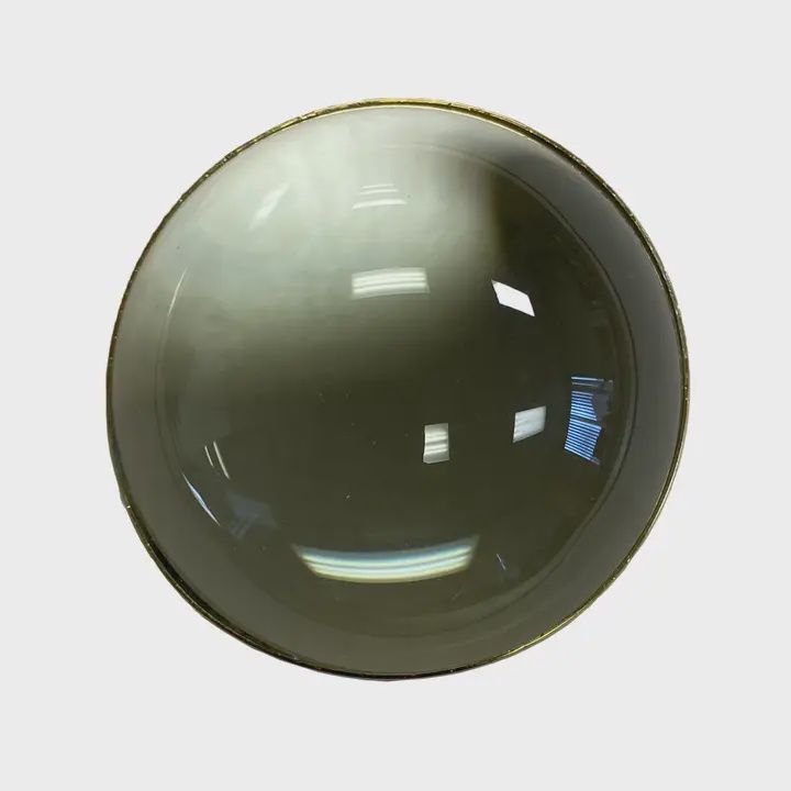 2-1/8" Brass Desk Magnifier