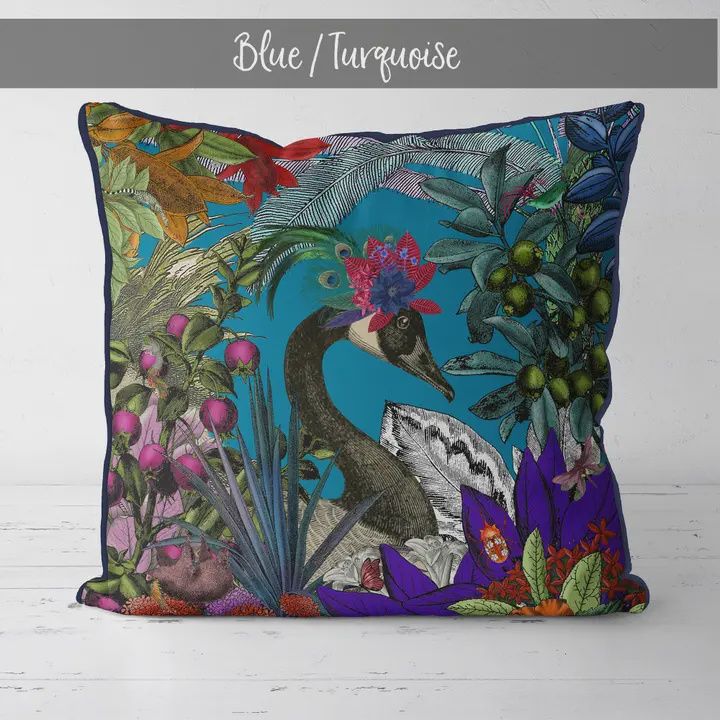 Glorious Plumes Pillow Cushion